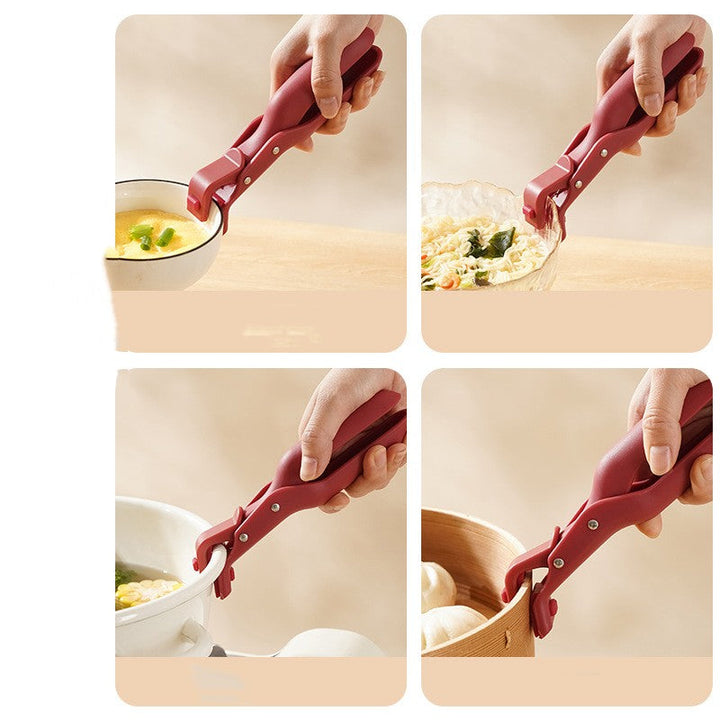 Silicone Anti-Scalding Bowl Clip – Multifunctional Kitchen Tool