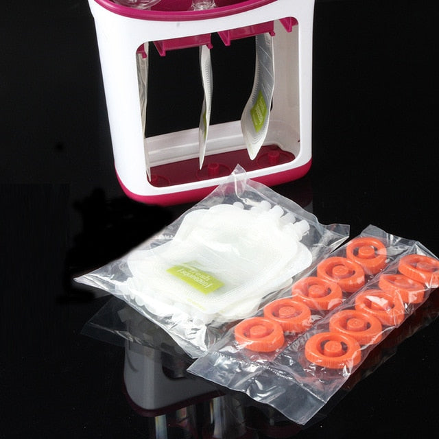 Baby Food Storage & Maker Set – Squeeze Containers