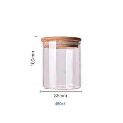 Borosilicate Glass Food Storage Set – Bamboo Lids