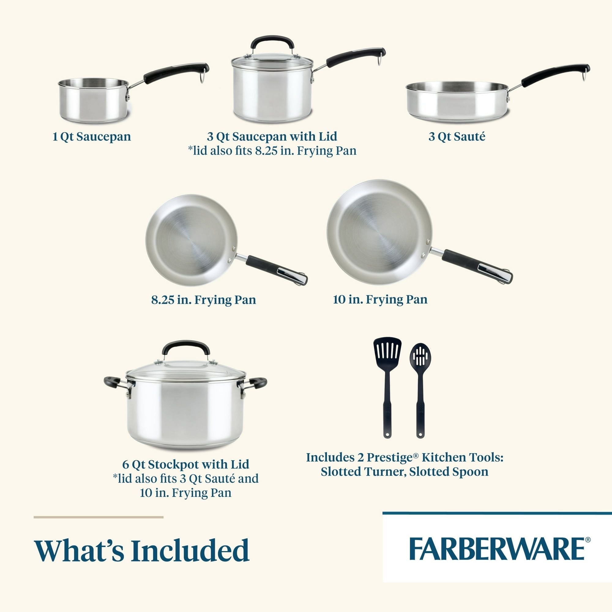 Brilliance 10-Piece Cookware Set