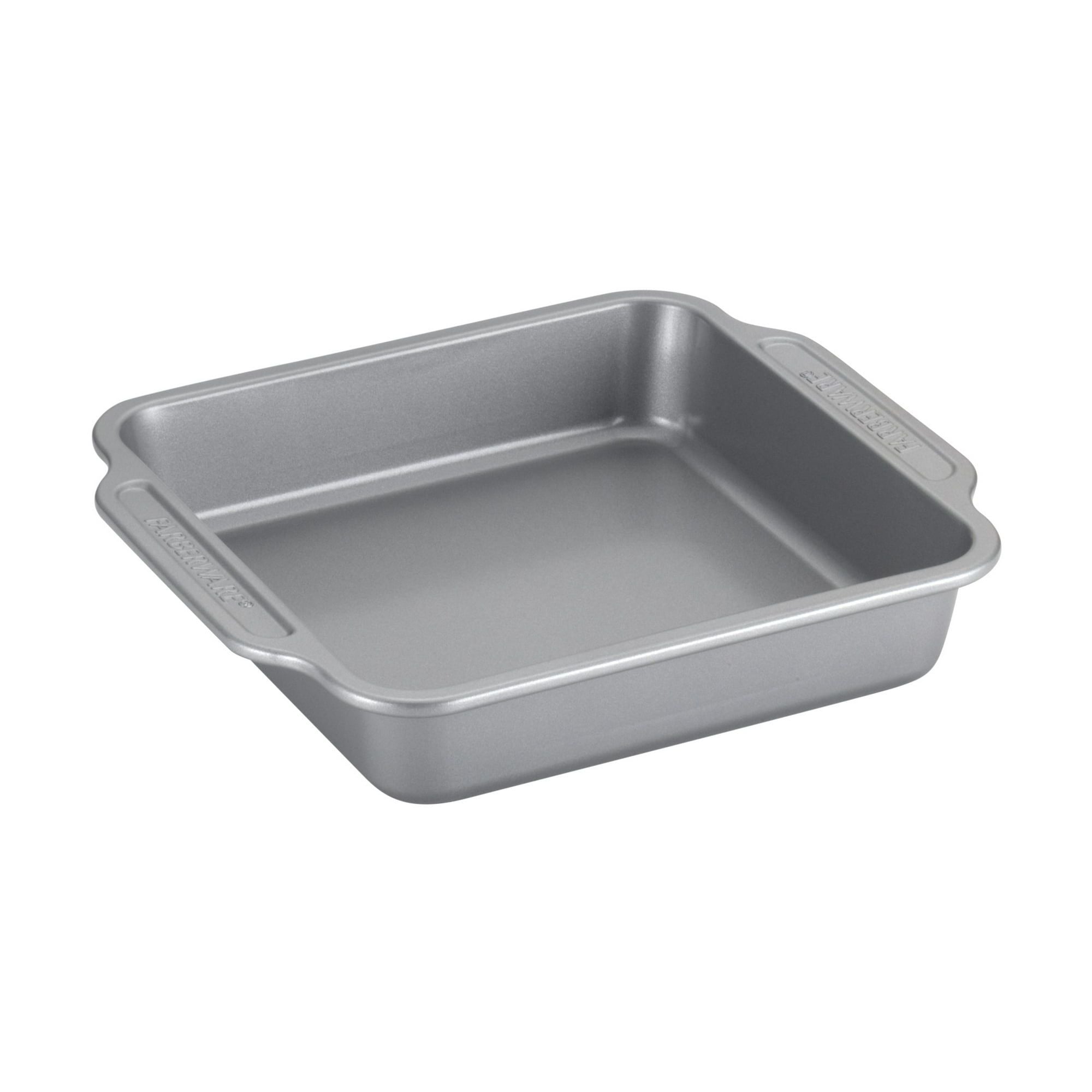 10-Piece Nonstick Bakeware Set – Gray with Cooling Rack