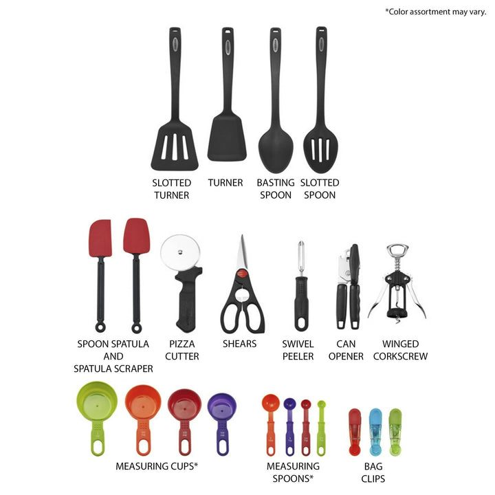 Farberware 22-Piece Kitchen Tool & Gadget Set