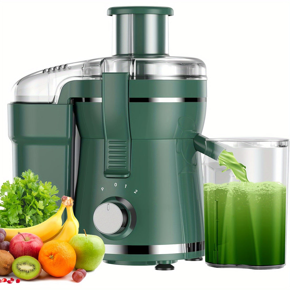500W Juicer Machine – Wide Mouth Stainless Steel