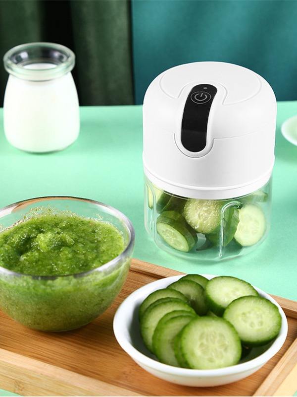 250ml Mini Electric USB Chopper – Multifunctional Garlic & Vegetable Masher