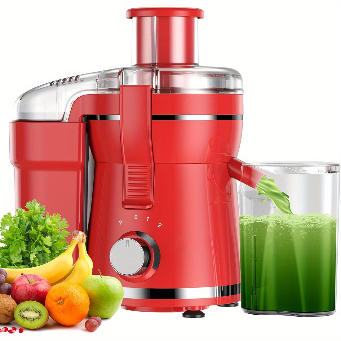 500W Juicer Machine – Wide Mouth Stainless Steel