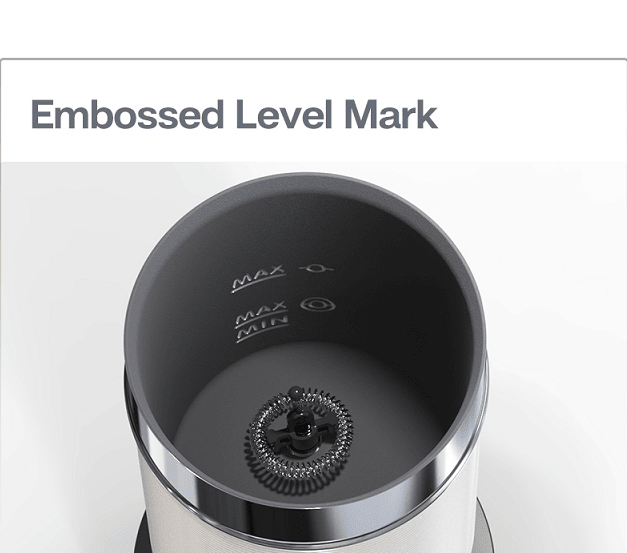 300ml Milk Heater & Frother – 450W Adjustable