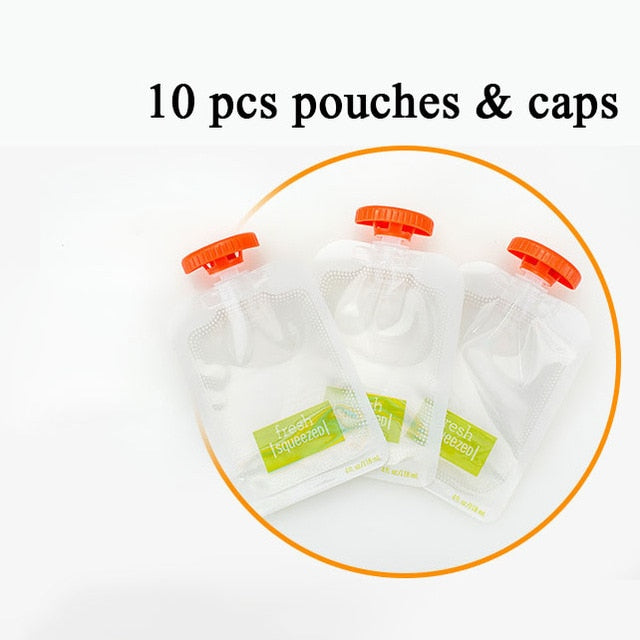 Baby Food Storage & Maker Set – Squeeze Containers