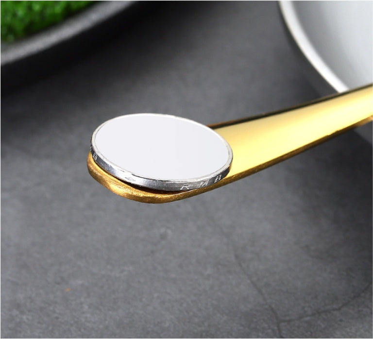 24-Piece Stainless Steel Tableware Set - One-Piece Molded Knife Fork Spoon Collection