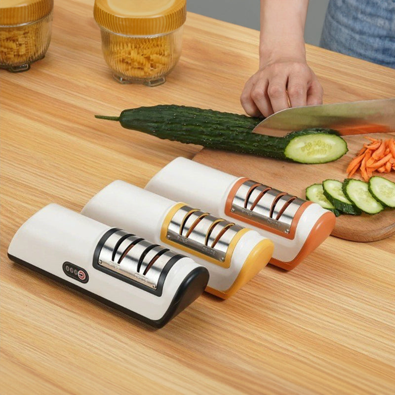 Multifunctional Electric Knife Sharpener – Automatic, Compact