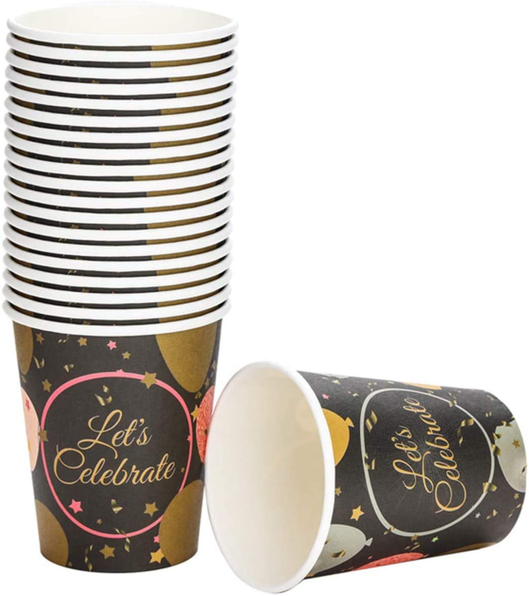 Birthday Party Tableware Supplies, Disposable Tableware Kit 20 Guests