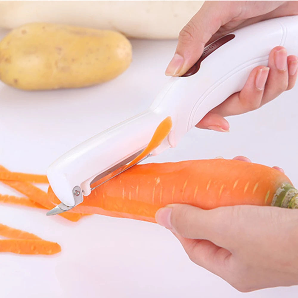 Electric Fruit & Vegetable Peeler – Apple, Potato, Carrot