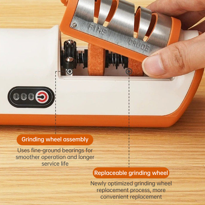 Multifunctional Electric Knife Sharpener – Automatic, Compact