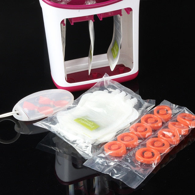 Baby Food Storage & Maker Set – Squeeze Containers
