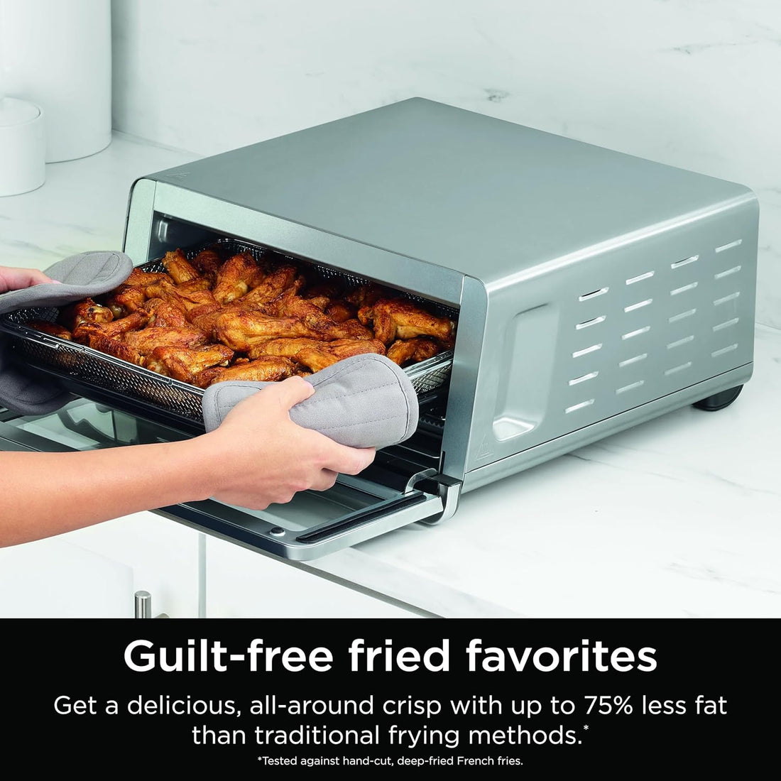 Ninja Flip Toaster Oven & Air Fryer – 8-in-1, Large Capacity