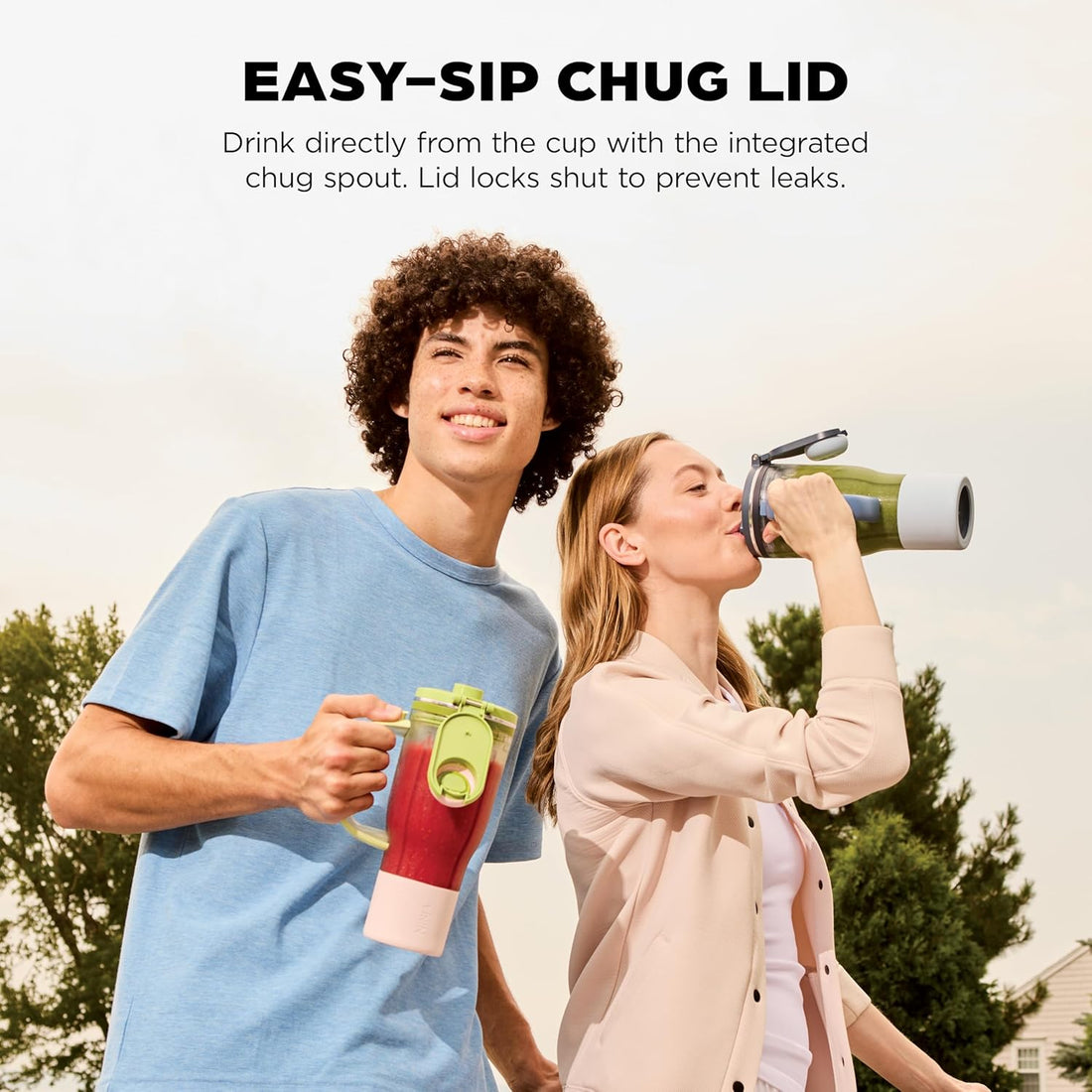 Smoothie Blender & Travel Tumbler – 26oz, Leakproof, 1200W