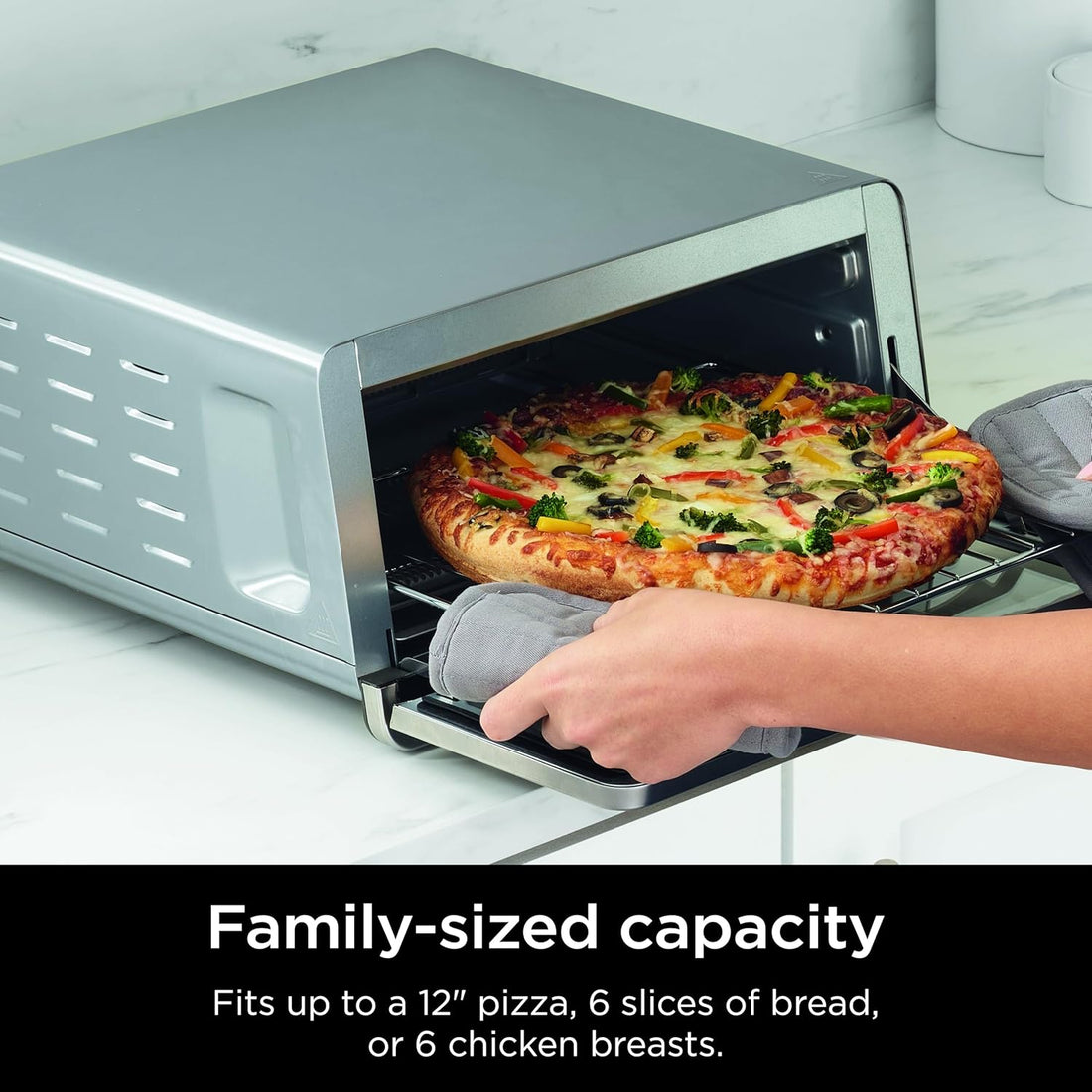 Ninja Flip Toaster Oven & Air Fryer – 8-in-1, Large Capacity