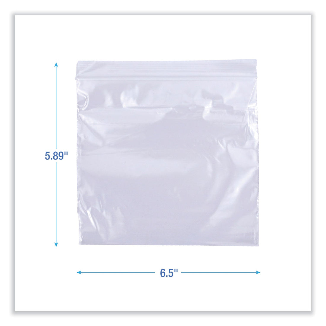 Boardwalk Reclosable Sandwich Bags – 500-Pack Clear