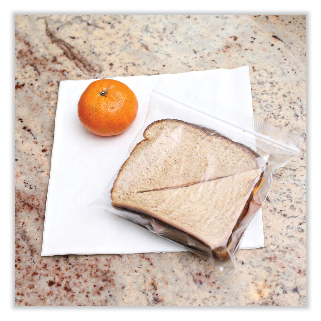 Boardwalk Reclosable Sandwich Bags – 500-Pack Clear