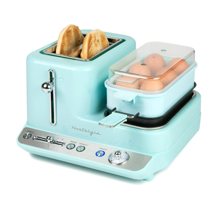 Nostalgia 3-in-1 Breakfast Station – Retro Aqua