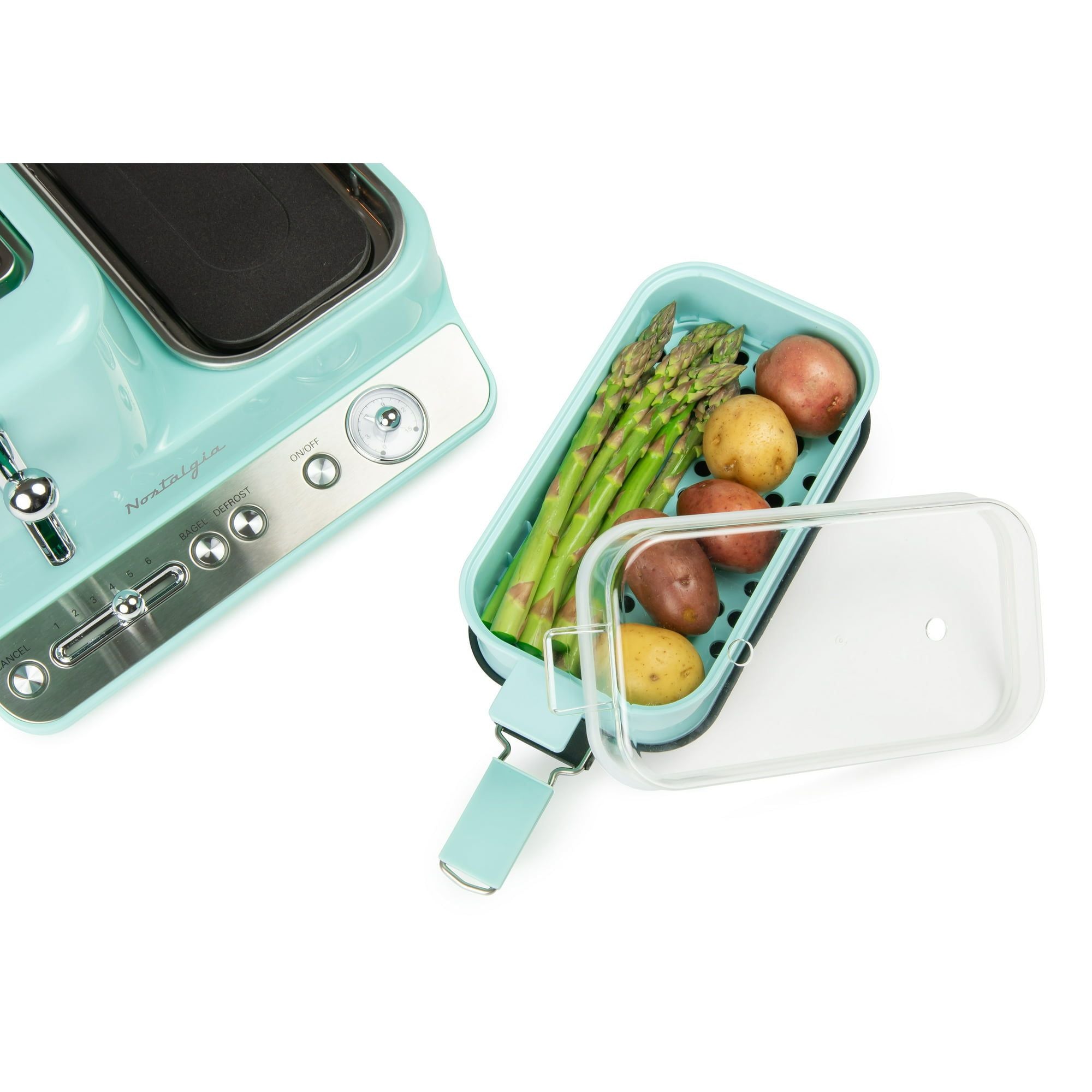 Nostalgia 3-in-1 Breakfast Station – Retro Aqua