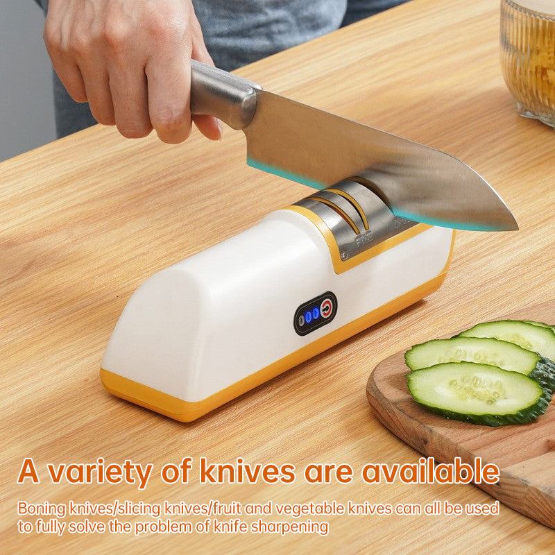 Multifunctional Electric Knife Sharpener – Automatic, Compact