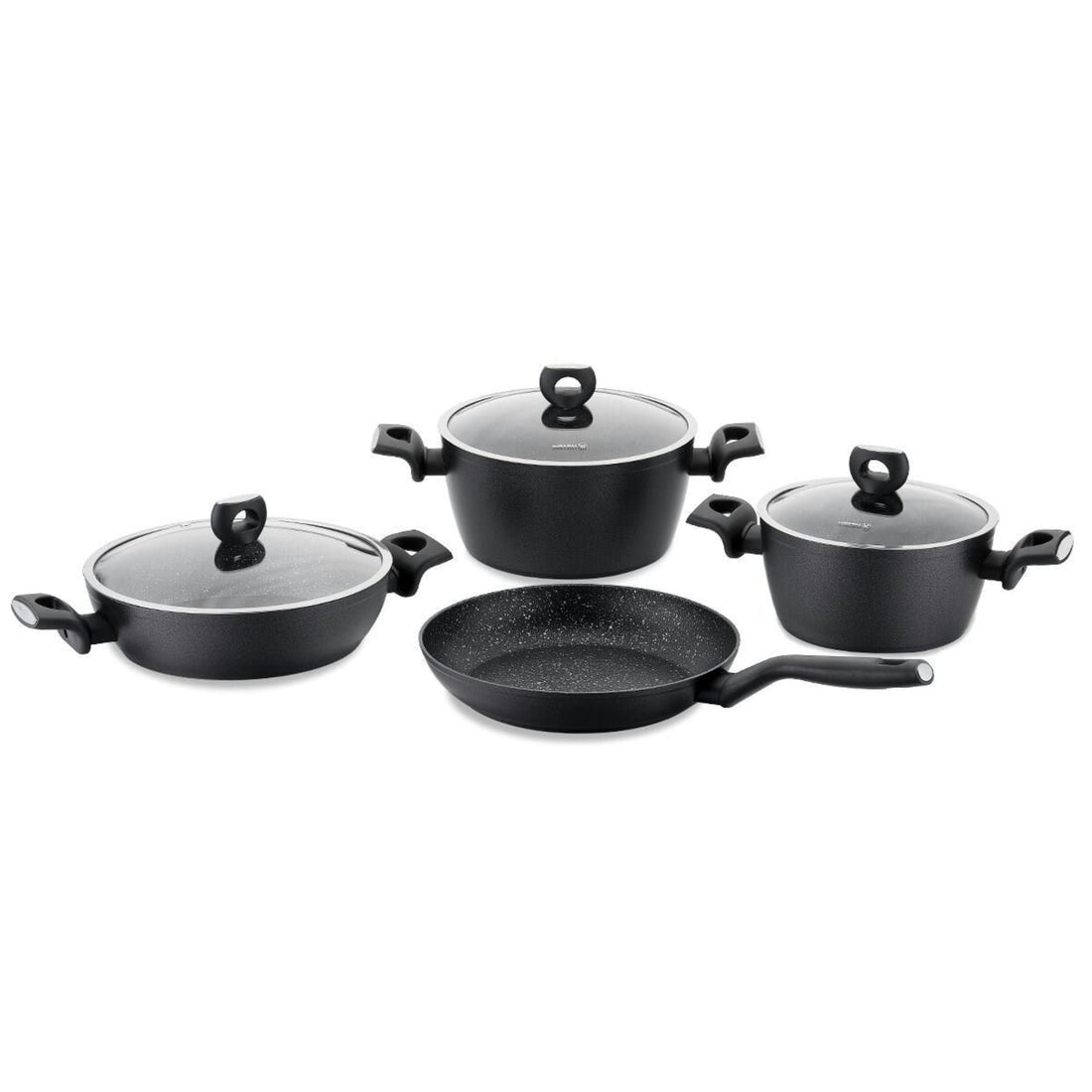 7-Piece Cookware Set – Black