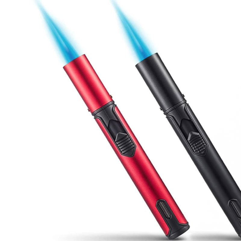 Metal Windproof Butane Jet Lighter – Outdoor & Kitchen Use