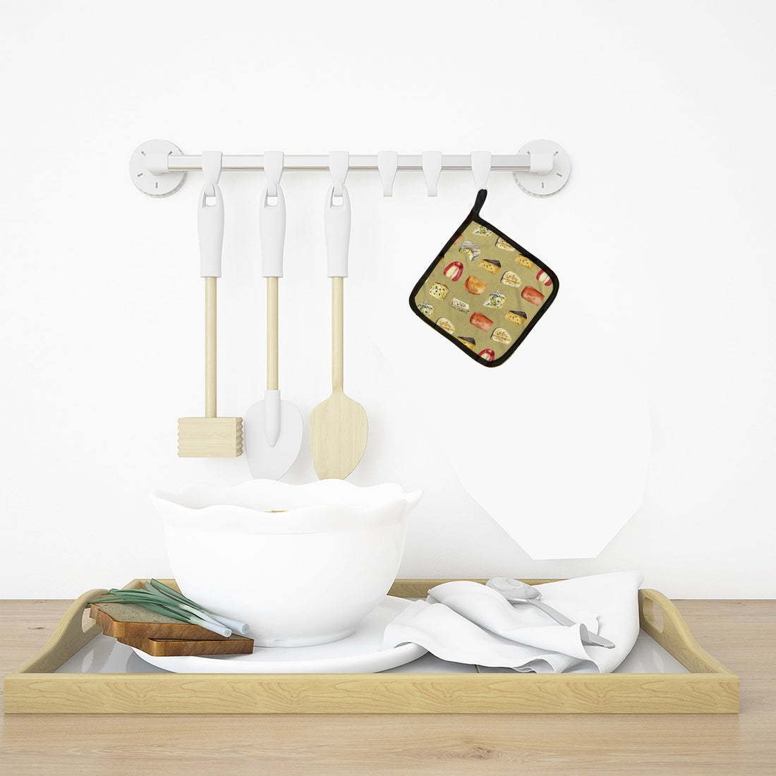 Cheeses Pot Holders - Set of 2 - Heat-Resistant Kitchen Essentials