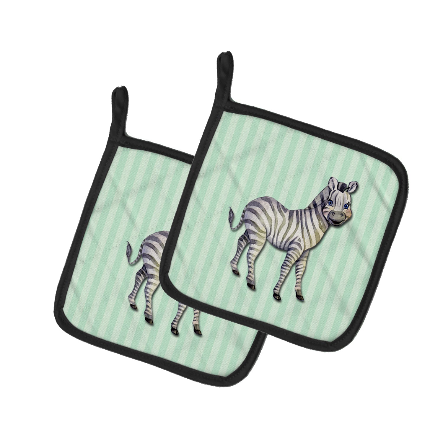 Zebra Pot Holders - Set of 2 - Heat-Resistant Kitchen Essentials
