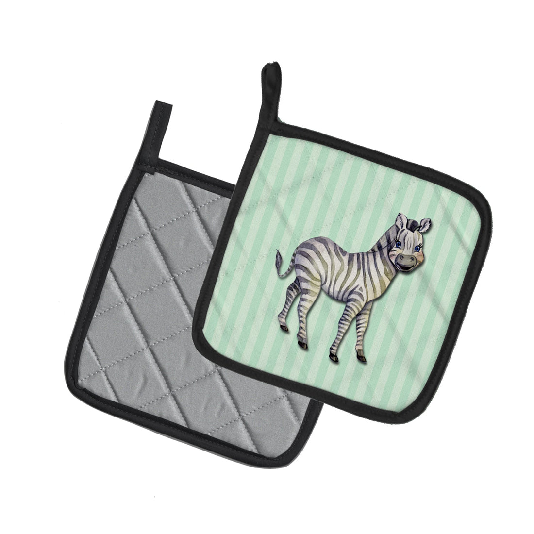 Zebra Pot Holders - Set of 2 - Heat-Resistant Kitchen Essentials
