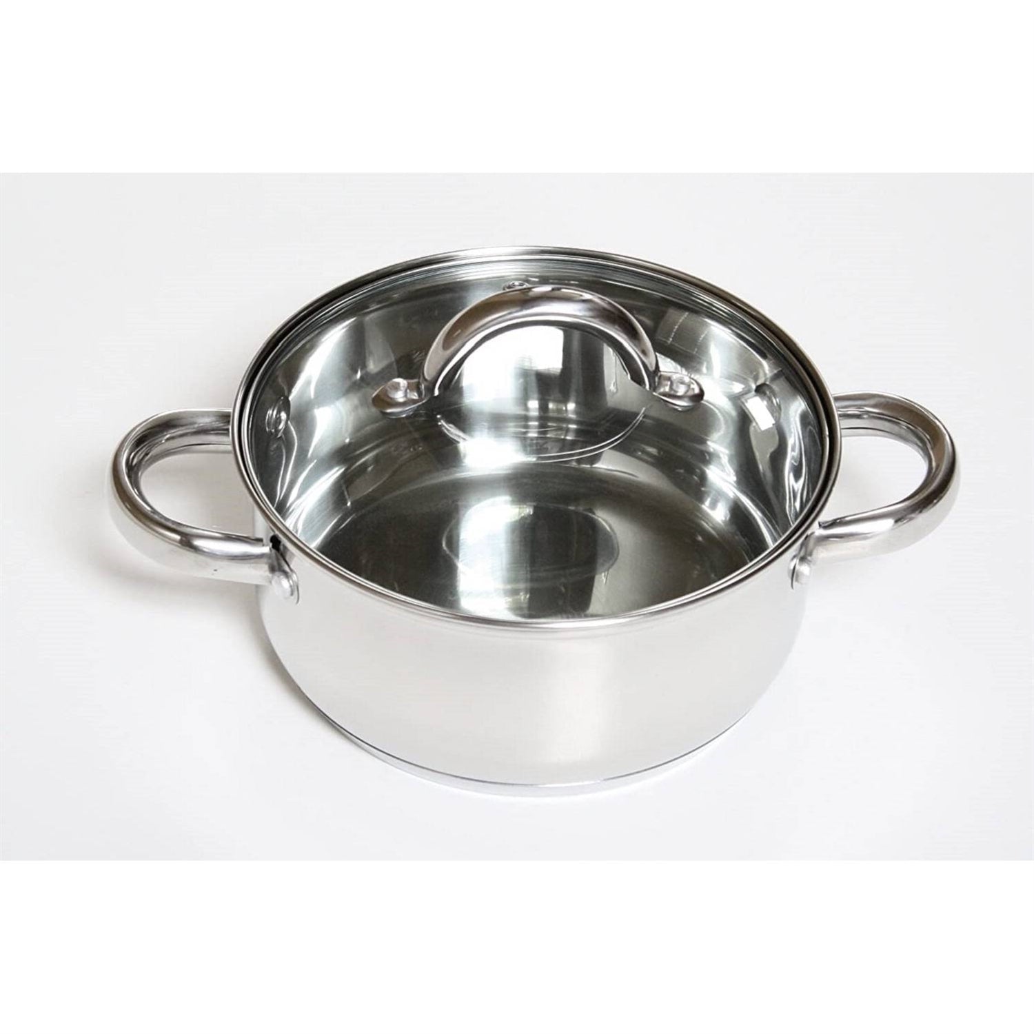 12-Piece Cookware Set – Cool Touch Stainless Steel