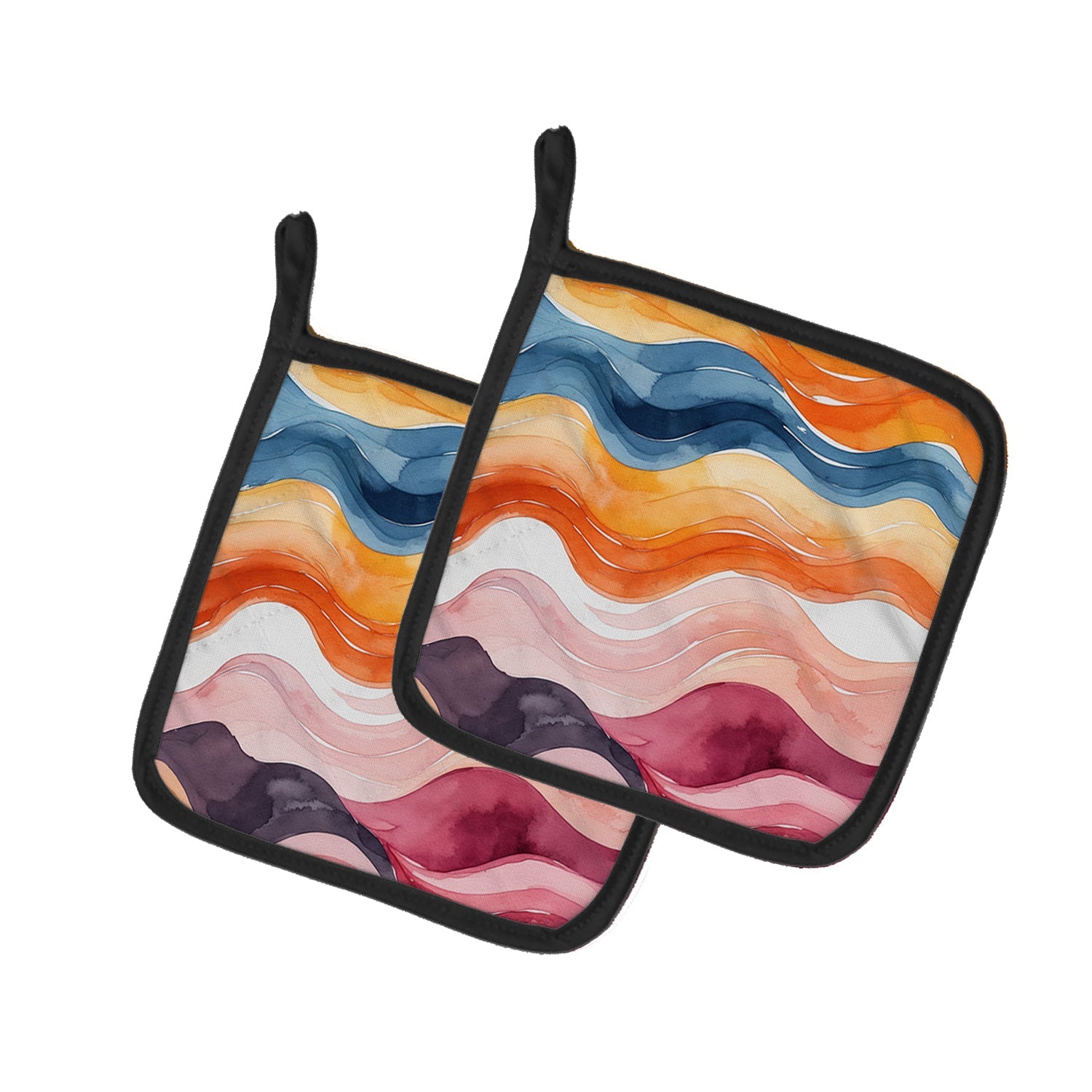 Lesbian Pride Pair of Pot Holders