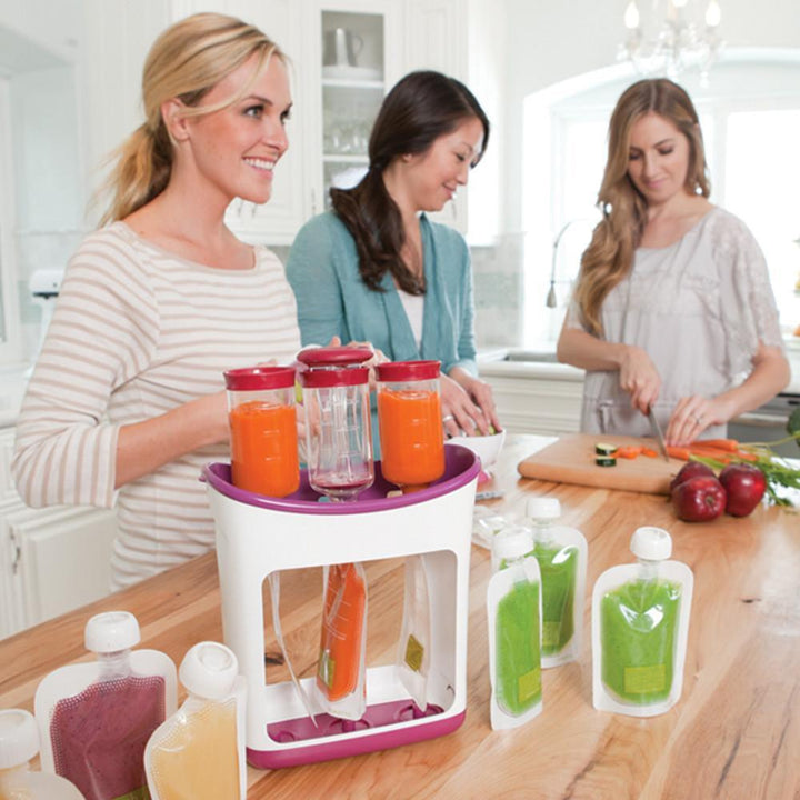 Baby Food Storage & Maker Set – Squeeze Containers