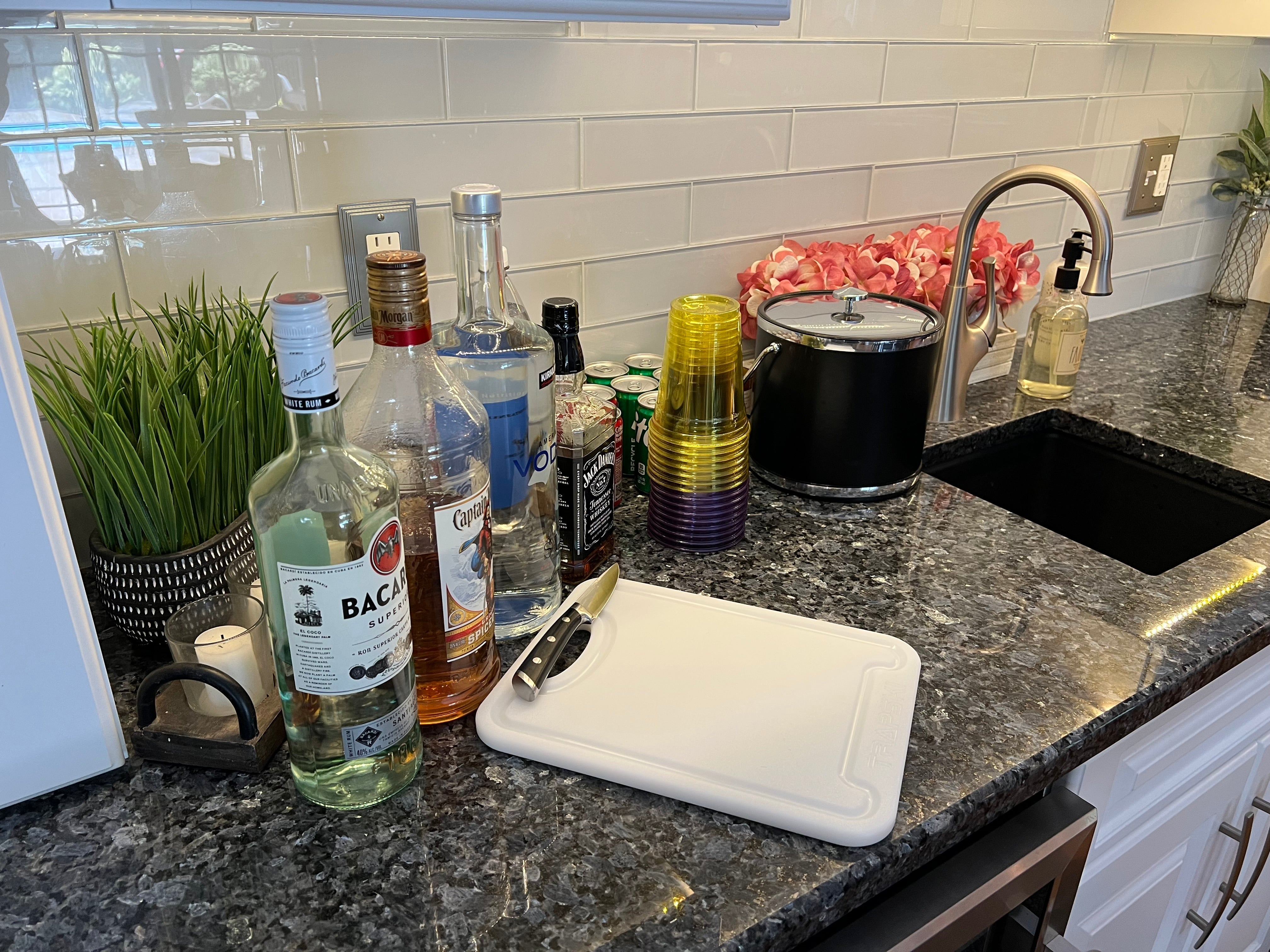 TRAPSKI 3/8 Inch Thick HDPE Cutting Boards | Food-Grade | Juice Grooves