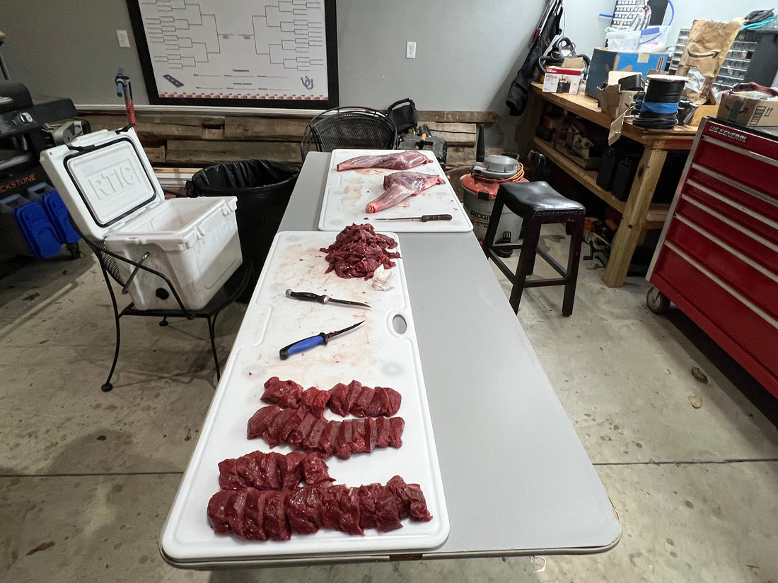 Big Game Cutting Boards HDPE Cutting Boards | 48 x 18 or 24 Inch | Juice Grooves