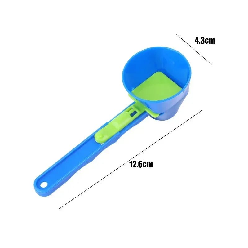 Protein Powder Sliding Spoon & Funnel – Portable Kitchen Gadget