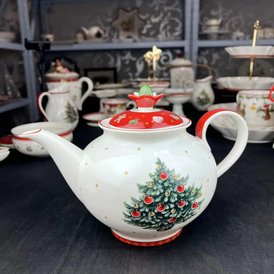 DecorBites™ Christmas Porcelain Tableware Set