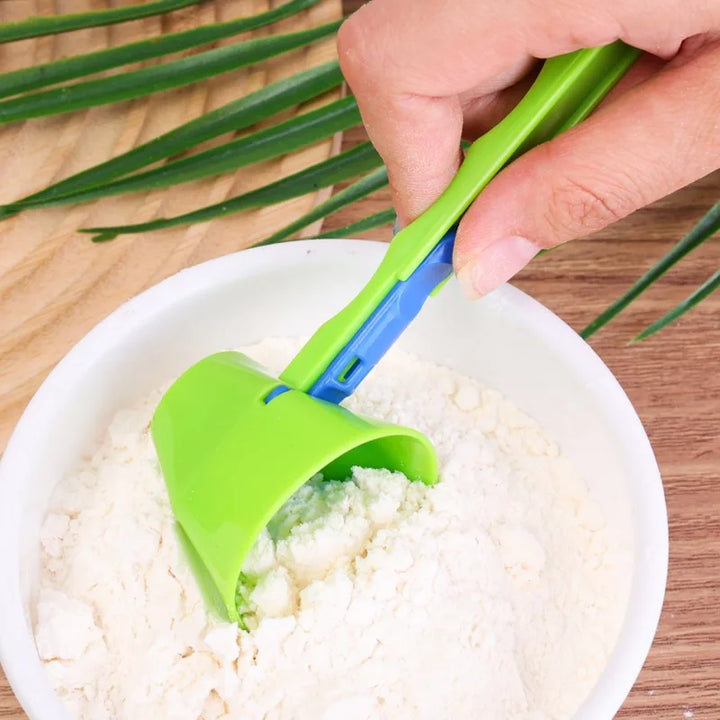 Protein Powder Sliding Spoon & Funnel – Portable Kitchen Gadget