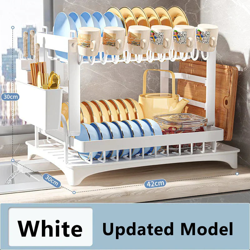 DecorBites™ Kitchen Dish Drainer Rack & Tableware Organizer