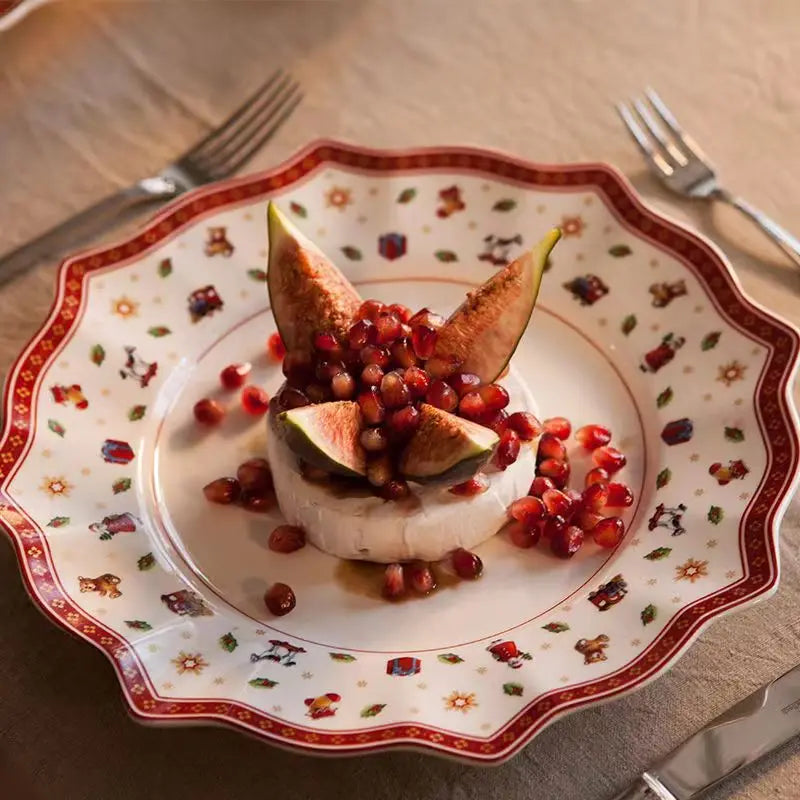 DecorBites™ Christmas Porcelain Tableware Set