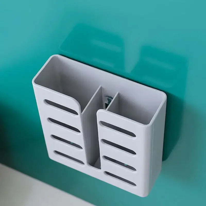 DecorBites™ Kitchen Utensils Organizer Rack - Wall-mounted Storage for Tableware and Cutlery