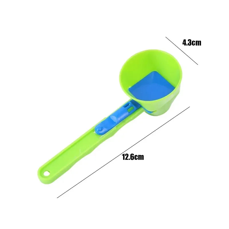 Protein Powder Sliding Spoon & Funnel – Portable Kitchen Gadget