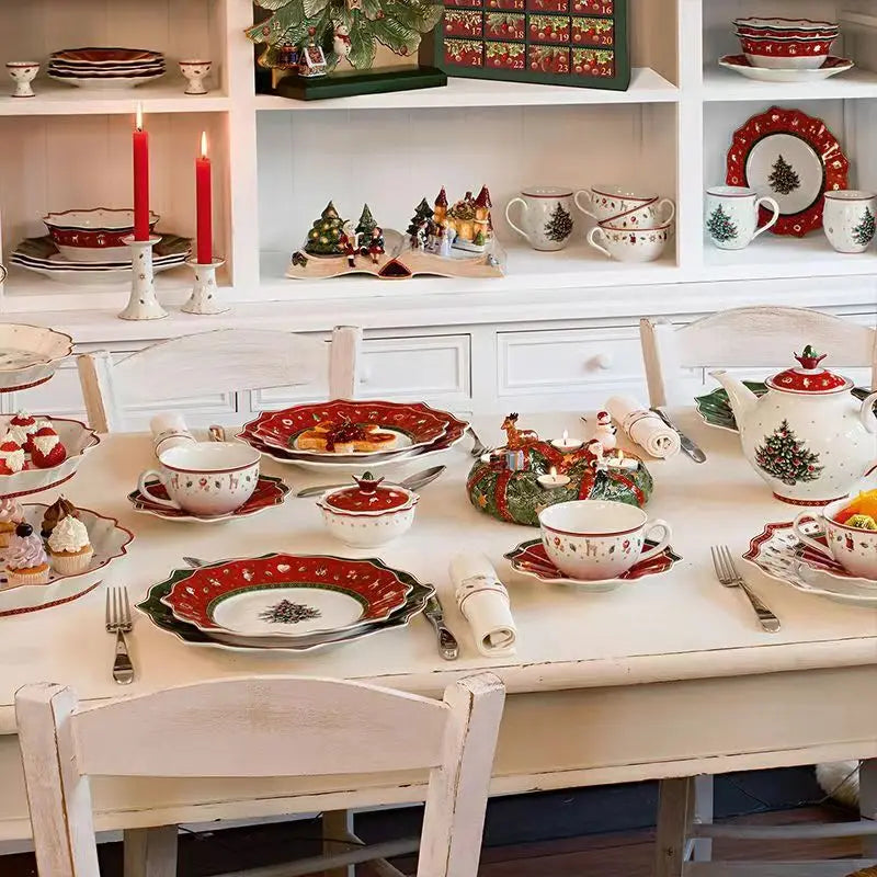 DecorBites™ Christmas Porcelain Tableware Set