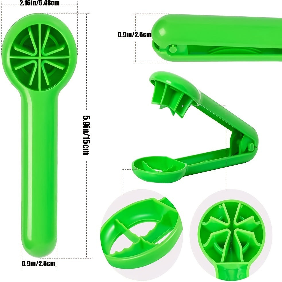 Multifunctional Fruit & Vegetable Cutter – No Blade, Green