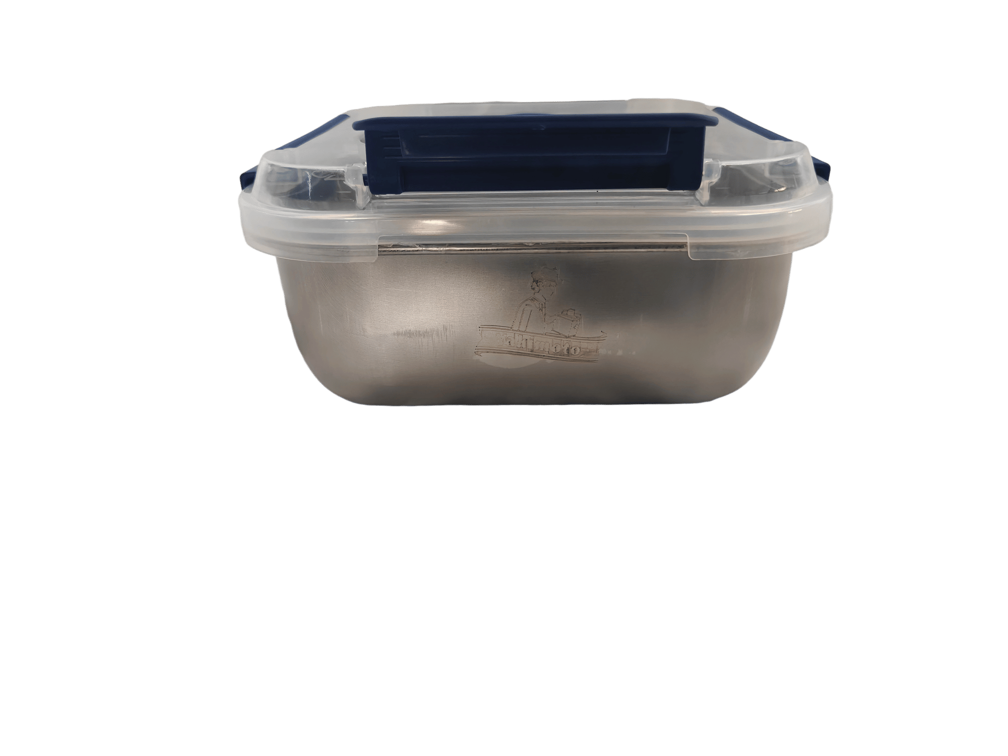 Stainless Steel Food Storage Containers – Blue Lids, Airtight