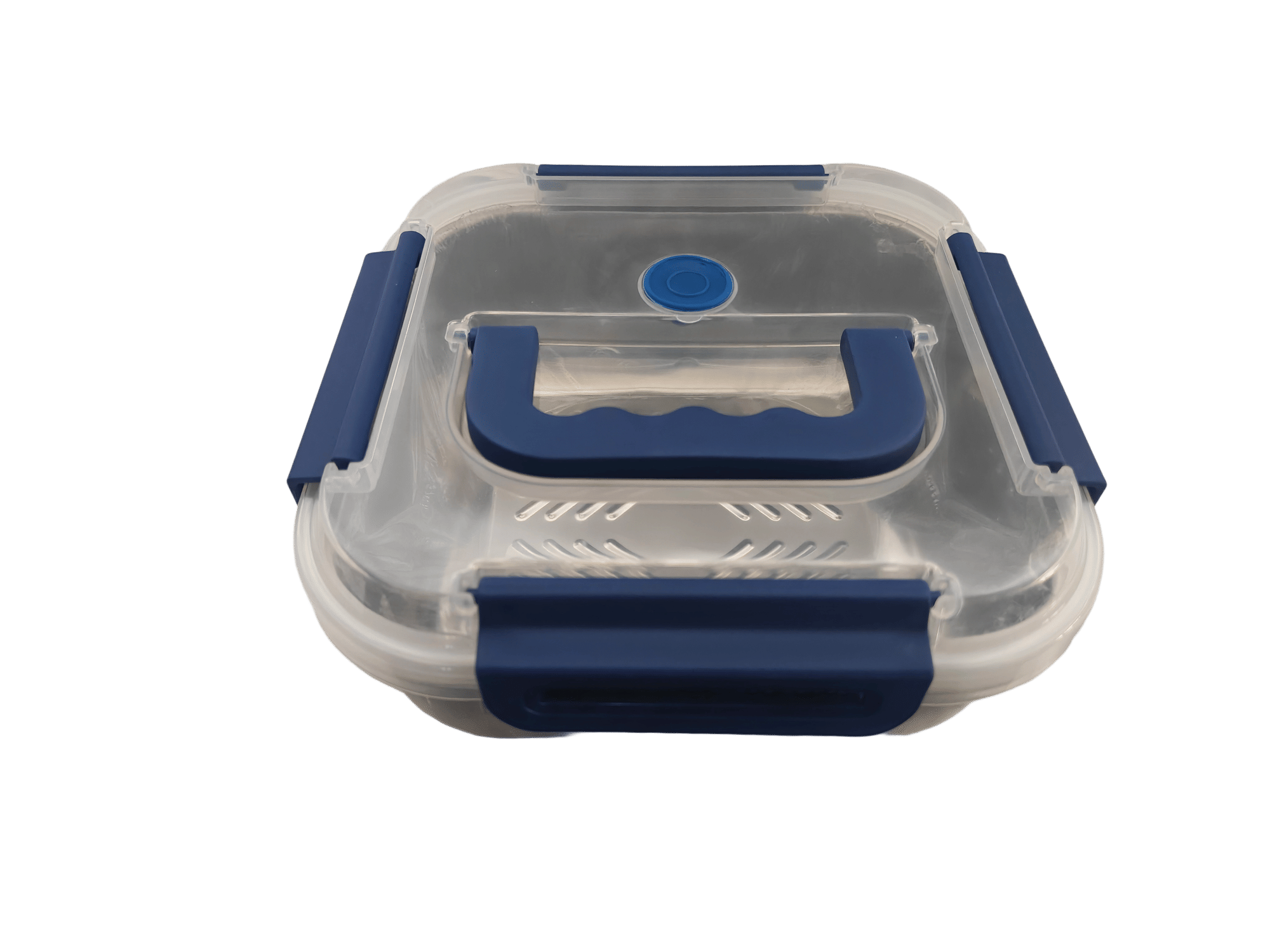 Stainless Steel Food Storage Containers – Blue Lids, Airtight