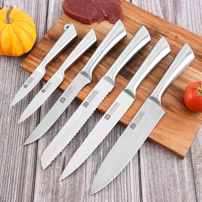Kitchen Knife Set – Stainless Steel & Minimalist Design